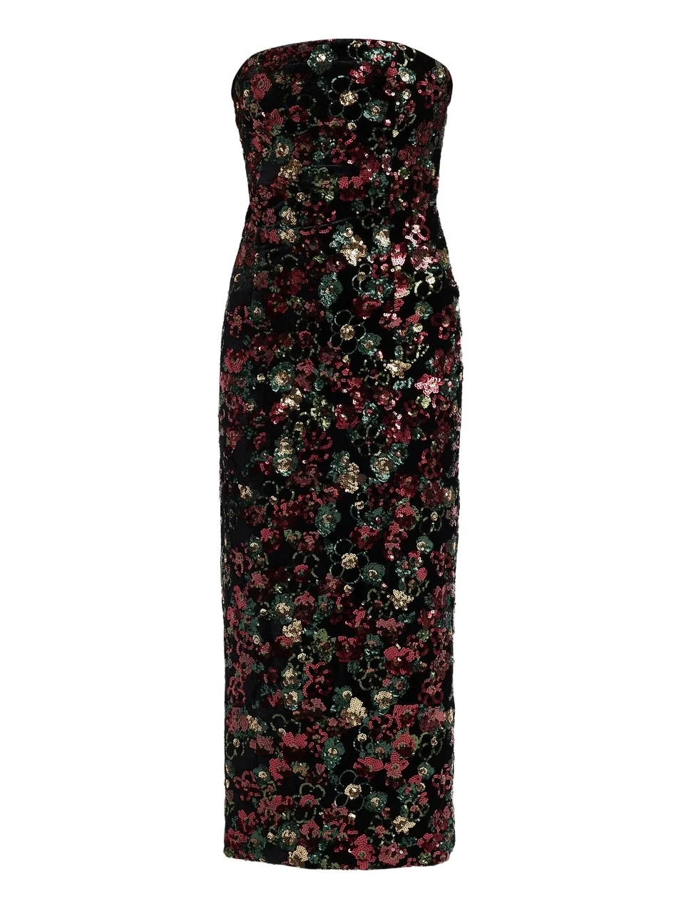 Women's Natalie Embellished Strapless Midi Dress