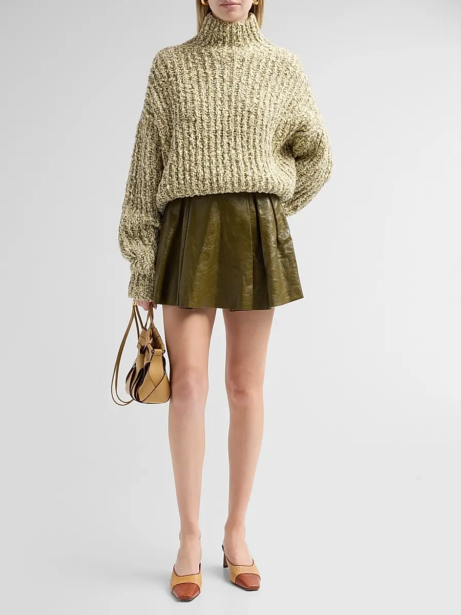 Ulla Johnson Women's Albie Knit Turtleneck Sweater | Thumbnail 2