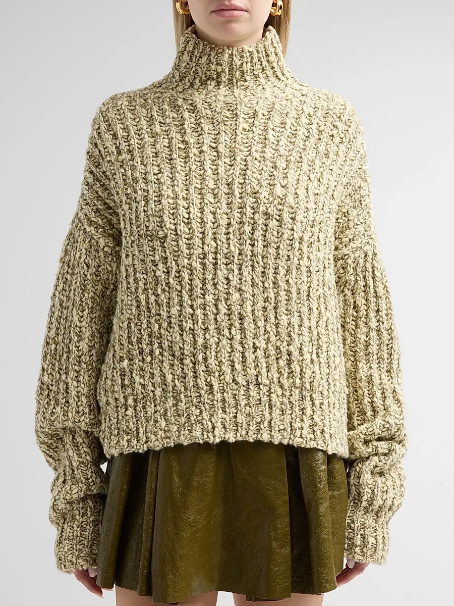 Ulla Johnson Women's Albie Knit Turtleneck Sweater | Thumbnail 5