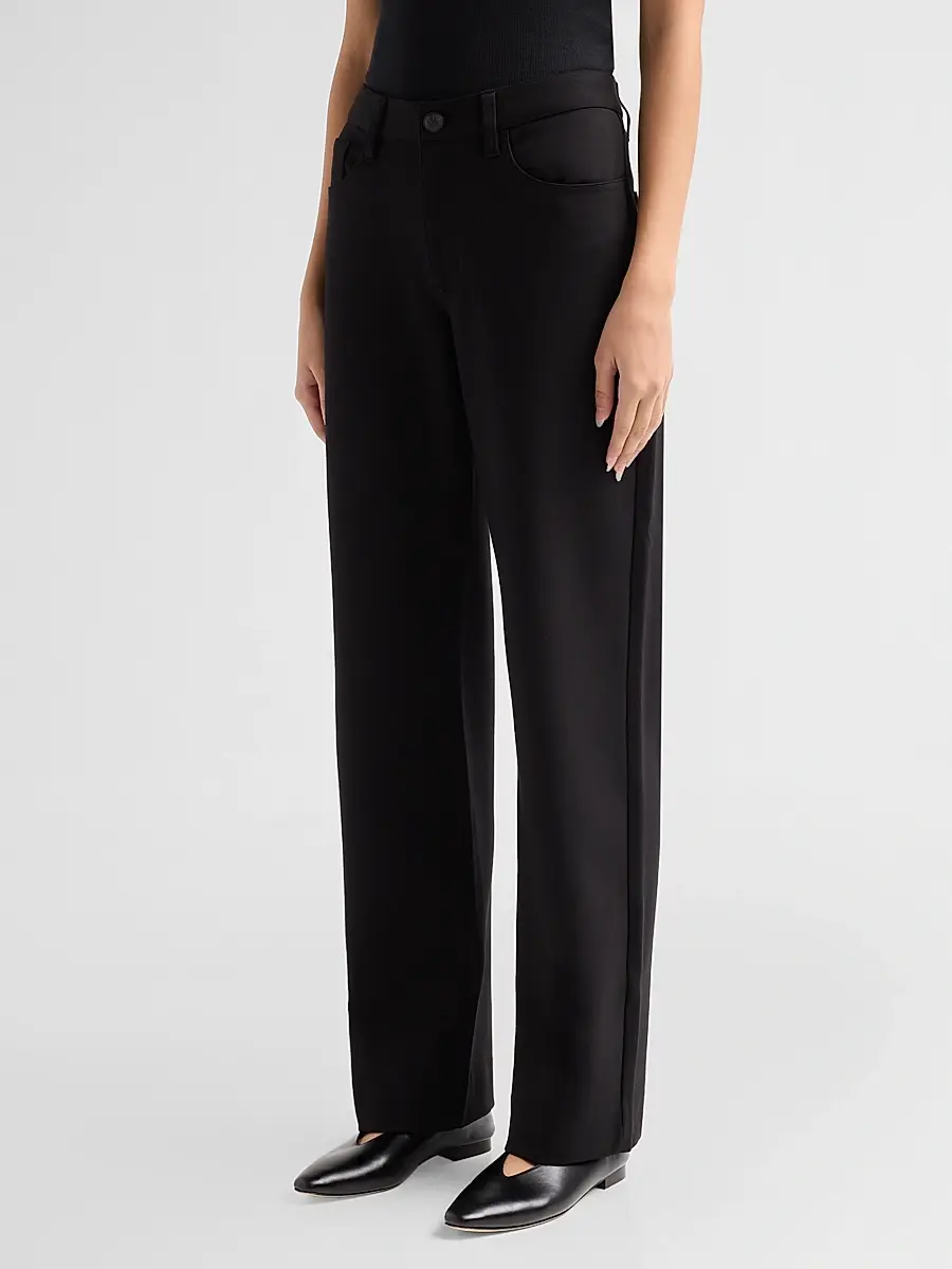rag & bone Women's Cam Low-Rise Ponte Pants | Thumbnail 4 rag & bone Women's Cam Low-Rise Ponte Pants | Thumbnail 4