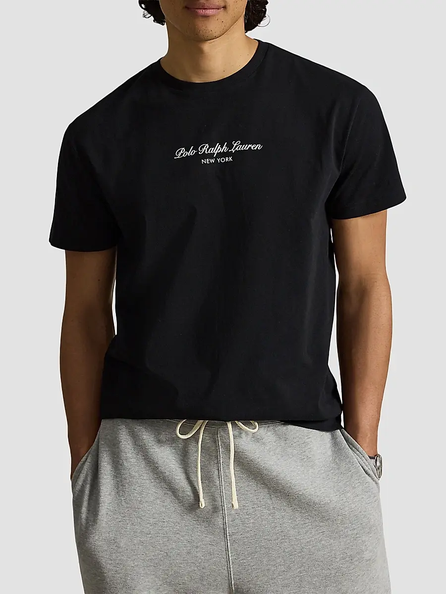 Polo Ralph Lauren Men's Classic-Fit Logo Jersey T-Shirt | Thumbnail 4 Polo Ralph Lauren Men's Classic-Fit Logo Jersey T-Shirt | Thumbnail 4