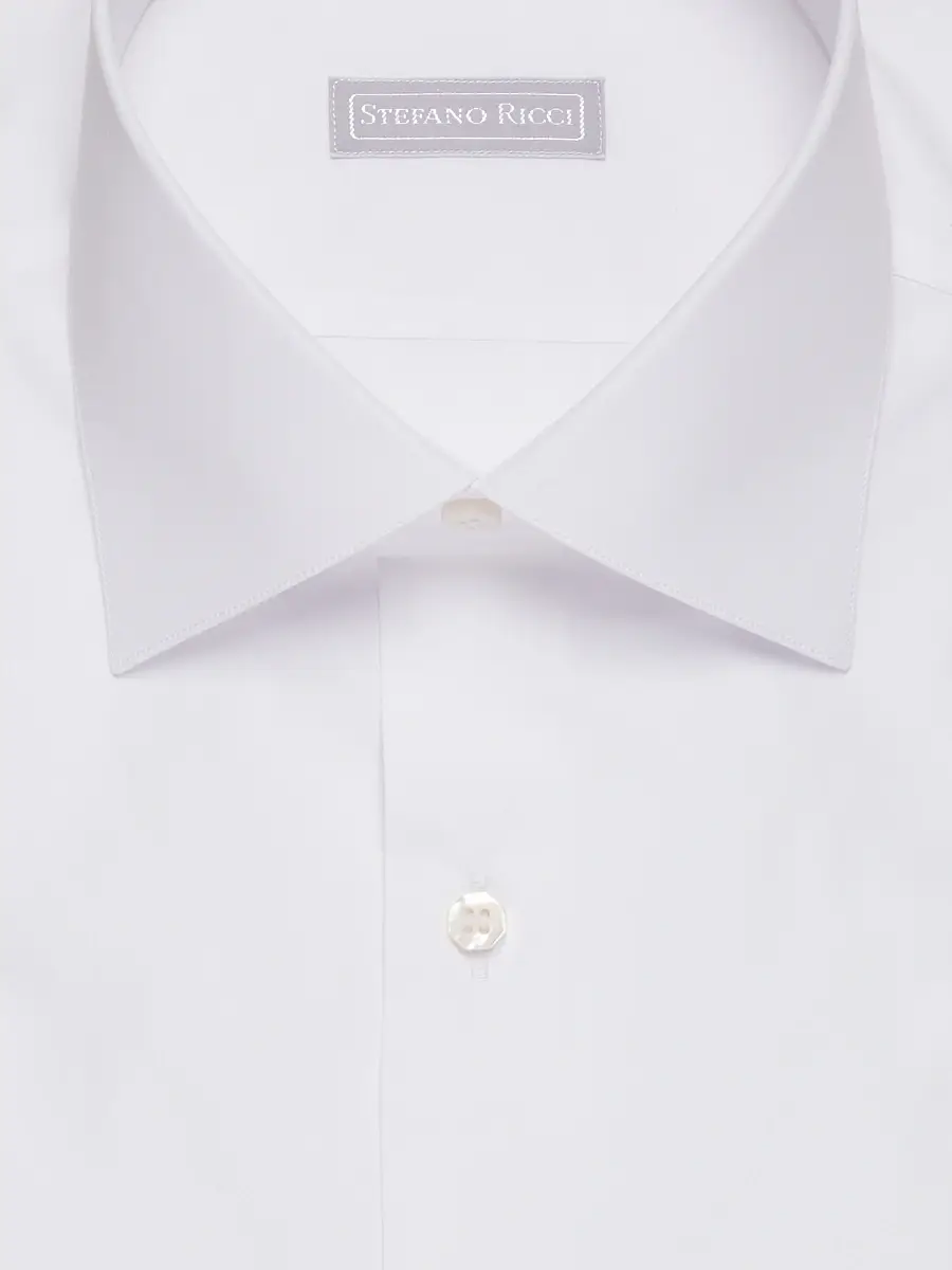 Stefano Ricci Men's Classic Cotton Button-Front Shirt | Thumbnail 2 Stefano Ricci Men's Classic Cotton Button-Front Shirt | Thumbnail 2