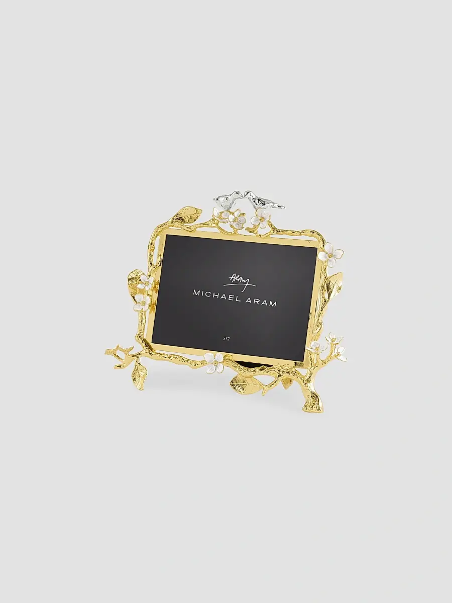 Michael Aram Lovebirds Silver & Gold 5" x 7" Frame | Thumbnail 4 Michael Aram Lovebirds Silver & Gold 5" x 7" Frame | Thumbnail 4