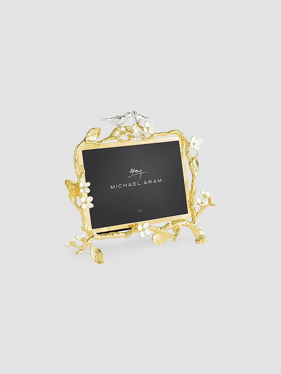 Michael Aram Lovebirds Silver & Gold 5" x 7" Frame | Thumbnail 5 Michael Aram Lovebirds Silver & Gold 5" x 7" Frame | Thumbnail 5
