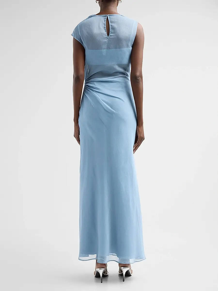 Amur Women's Amille Sheer Gown | Thumbnail 3 Amur Women's Amille Sheer Gown | Thumbnail 3