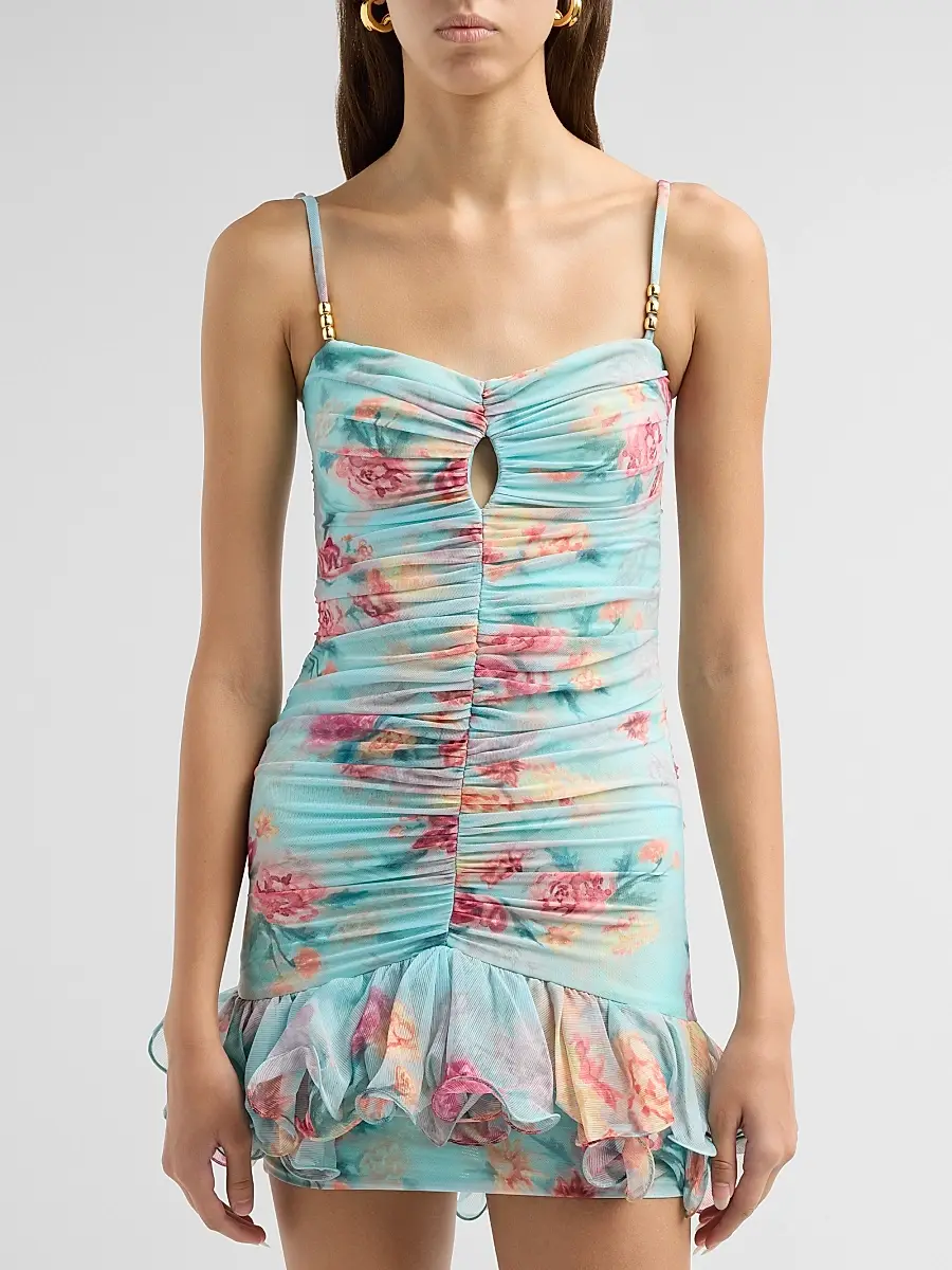 PatBo Women's Flora Mist Mini Dress | Thumbnail 5