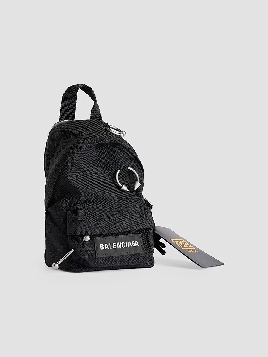 Balenciaga Men's I Pubg I Pubg Explorer Micro Backpack Keychain | Thumbnail 4 Balenciaga Men's I Pubg I Pubg Explorer Micro Backpack Keychain | Thumbnail 4