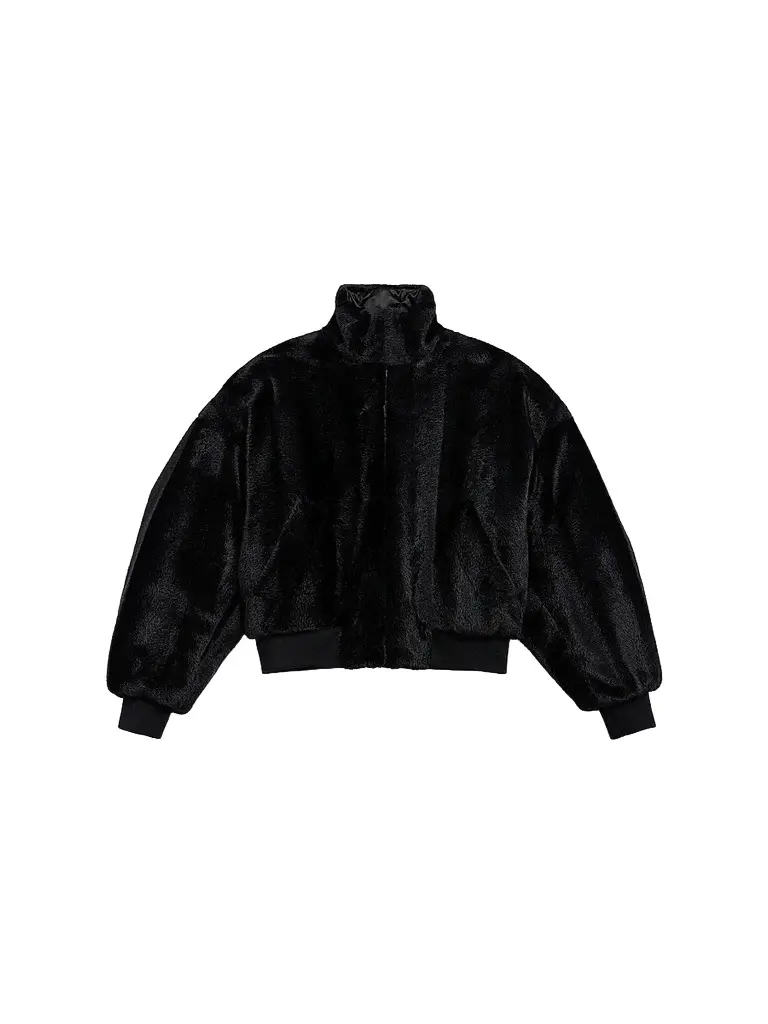 Balenciaga Women's Cropped Jacket - Black | Image 1 Balenciaga Women's Cropped Jacket - Black | Image 1