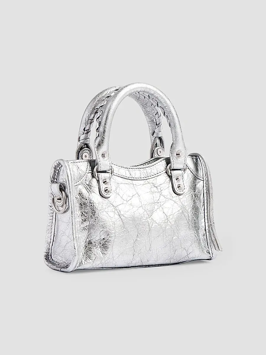 Balenciaga Women's Le City Nano Top Handle Bag | Thumbnail 4 Balenciaga Women's Le City Nano Top Handle Bag | Thumbnail 4