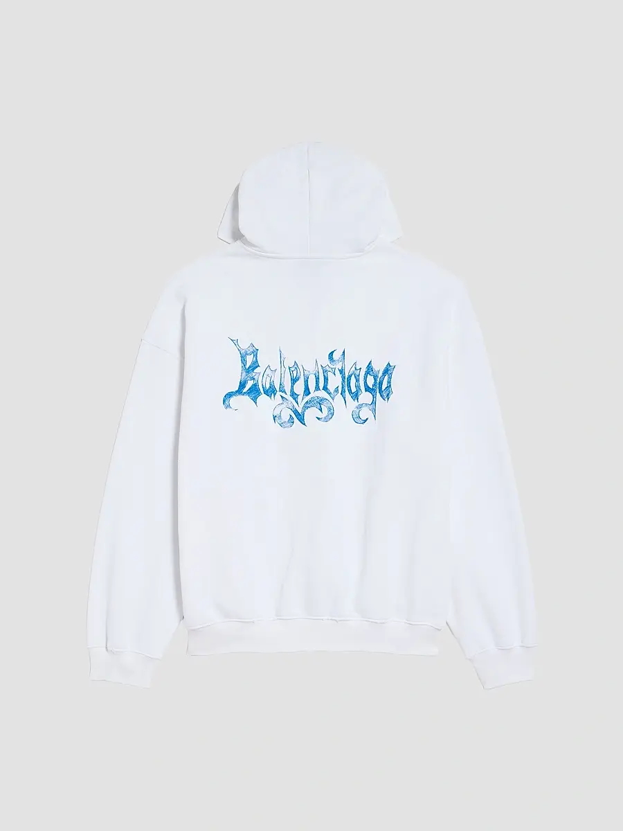 Balenciaga Women's Sketchy Zip-Up Hoodie | Thumbnail 2 Balenciaga Women's Sketchy Zip-Up Hoodie | Thumbnail 2