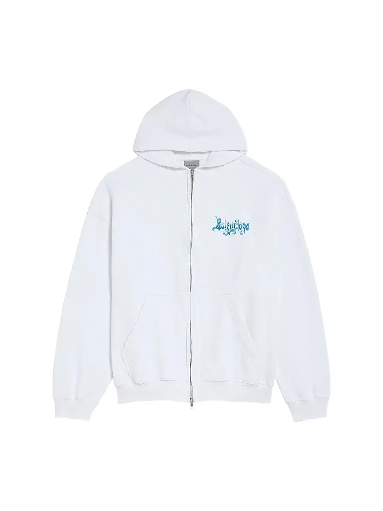 Balenciaga Women's Sketchy Zip-Up Hoodie | Image 1 Balenciaga Women's Sketchy Zip-Up Hoodie | Image 1