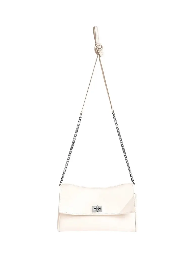 Balenciaga Women's Rodeo Chain Wallet - Optic White | Image 1 Balenciaga Women's Rodeo Chain Wallet - Optic White | Image 1