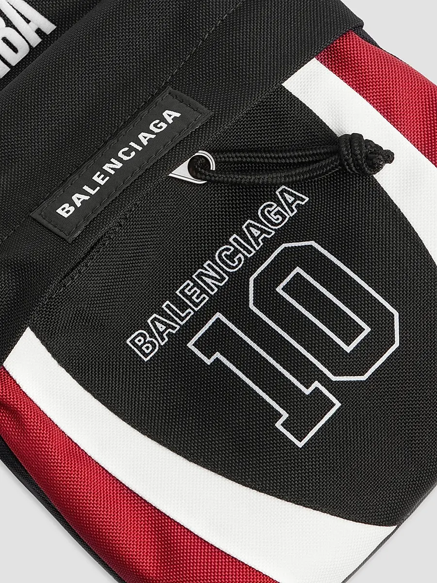Balenciaga Men's x NBA Collaboration Explorer Crossbody Pouch | Thumbnail 7 Balenciaga Men's x NBA Collaboration Explorer Crossbody Pouch | Thumbnail 7