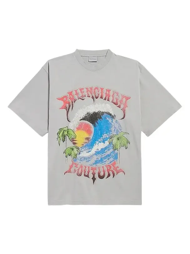 Men's Vintage Surfer Oversized T-Shirt
