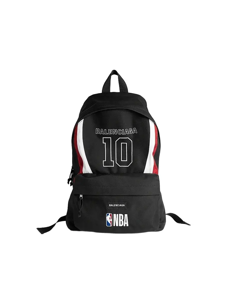 Balenciaga Men's x NBA Collaboration Explorer Backpack | Image 1 Balenciaga Men's x NBA Collaboration Explorer Backpack | Image 1