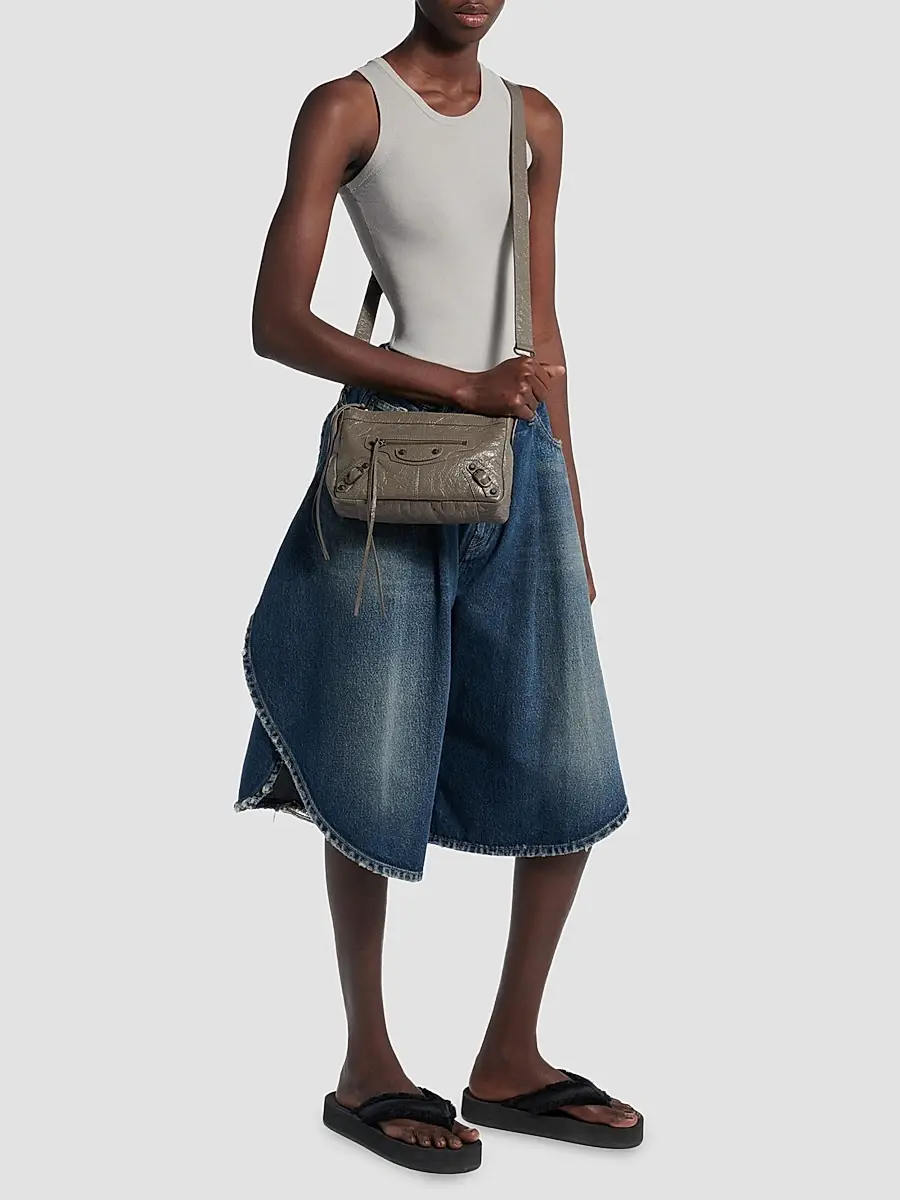 Balenciaga Women's Le City Moto Crossbody Bag | Thumbnail 2