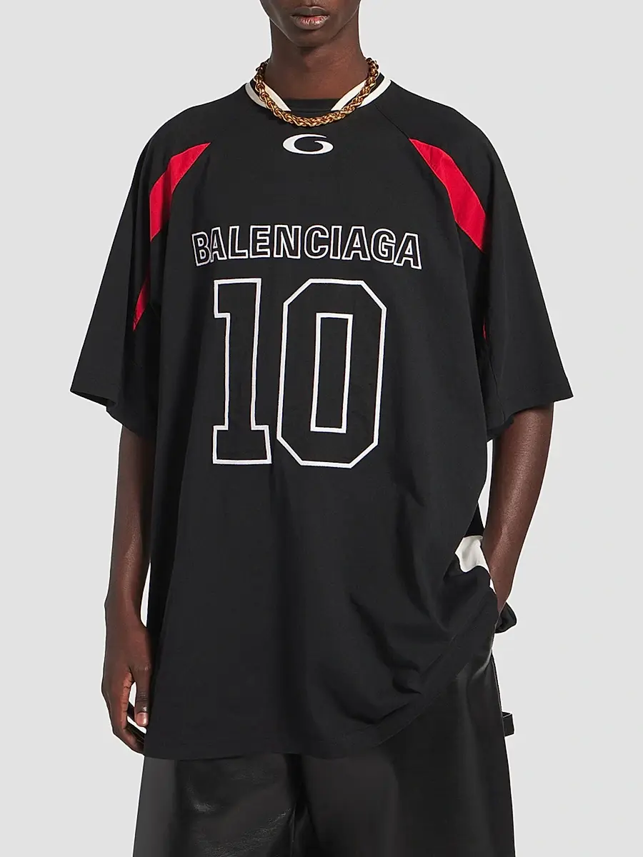 Balenciaga Men's / NBA Collaboration Oversized T-Shirt | Thumbnail 3 Balenciaga Men's / NBA Collaboration Oversized T-Shirt | Thumbnail 3