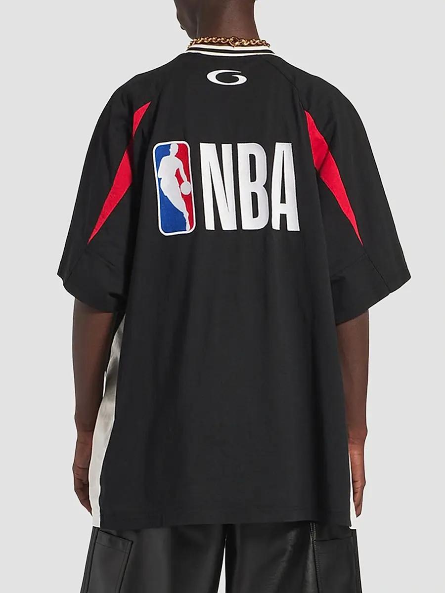 Balenciaga Men's / NBA Collaboration Oversized T-Shirt | Thumbnail 4 Balenciaga Men's / NBA Collaboration Oversized T-Shirt | Thumbnail 4