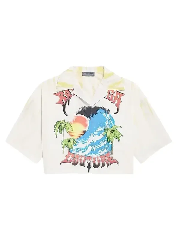 Women's Extreme Tie Dye Bowling Shirt Women's Extreme Tie Dye Bowling Shirt