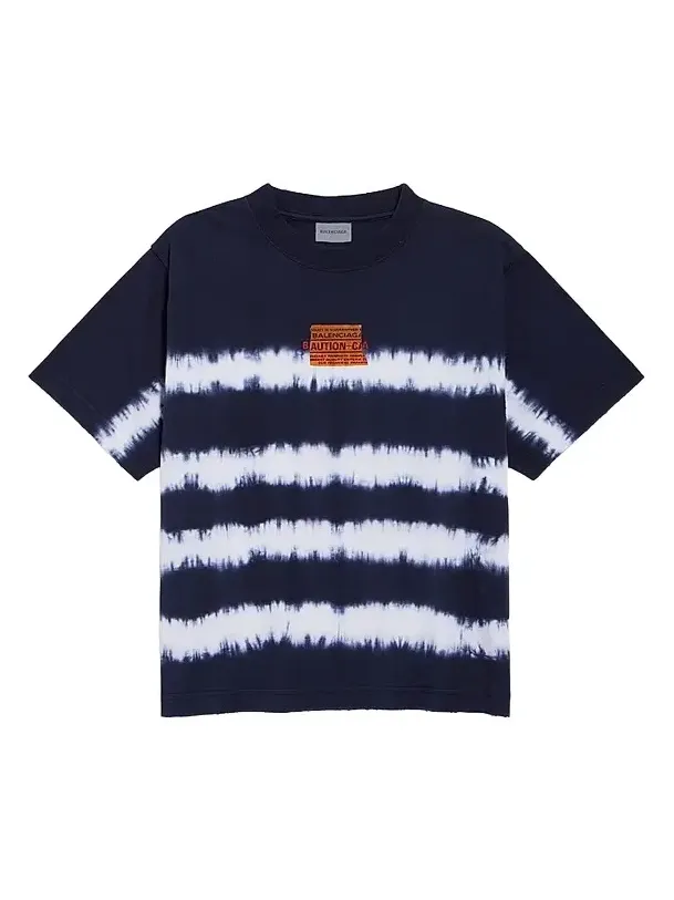 Men's Taped and Dyed Medium Fit T-Shirt Men's Taped and Dyed Medium Fit T-Shirt