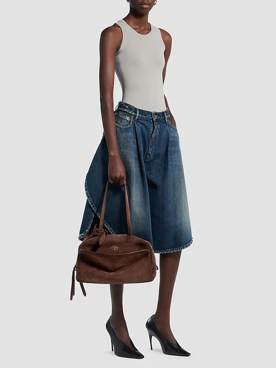 Balenciaga Women's Carrie Bowling Shoulder Bag | Thumbnail 2