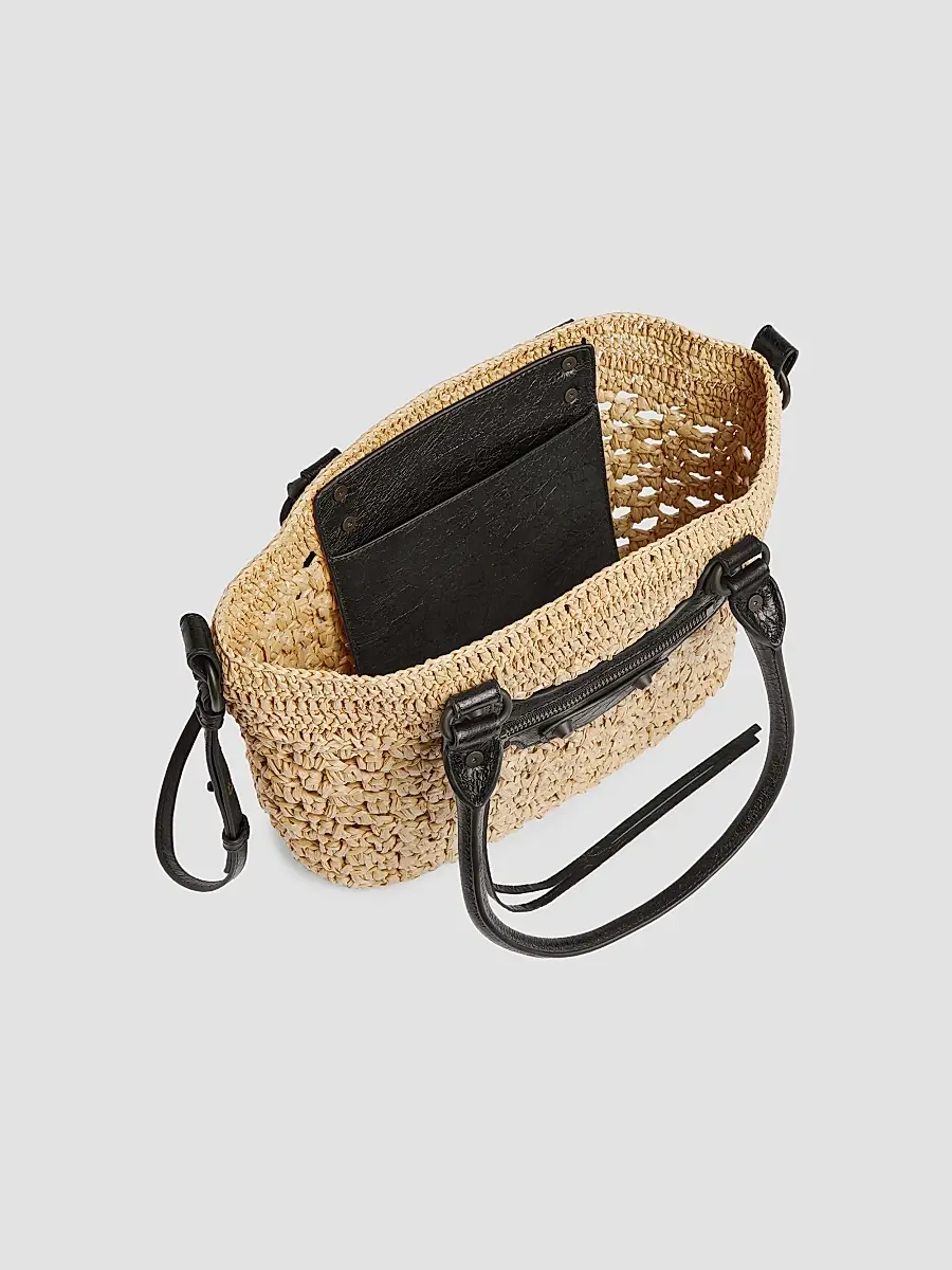 Balenciaga Women's Le City Basket Top Handle Bag | Thumbnail 6 Balenciaga Women's Le City Basket Top Handle Bag | Thumbnail 6
