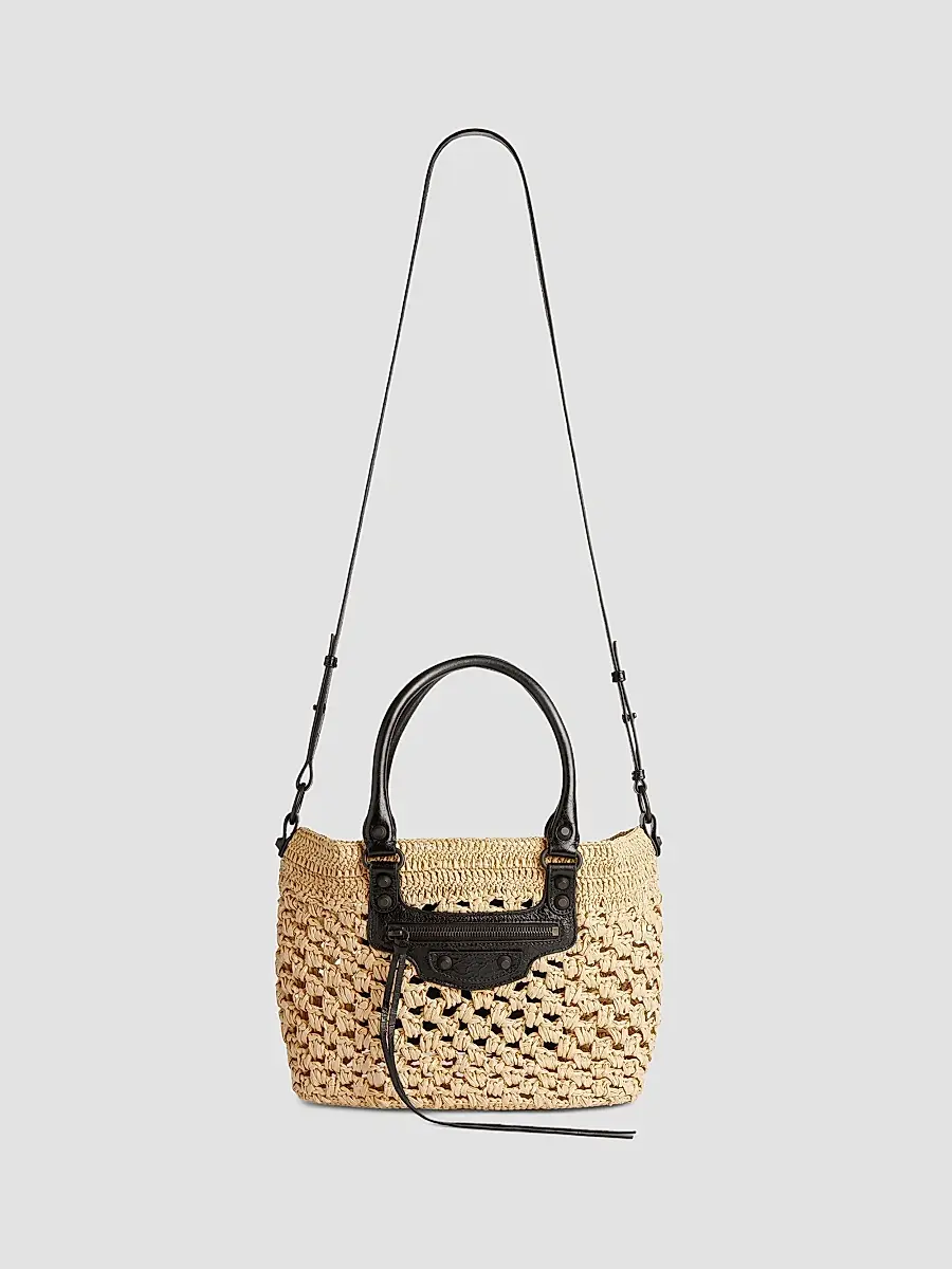 Balenciaga Women's Le City Basket Top Handle Bag | Thumbnail 7 Balenciaga Women's Le City Basket Top Handle Bag | Thumbnail 7