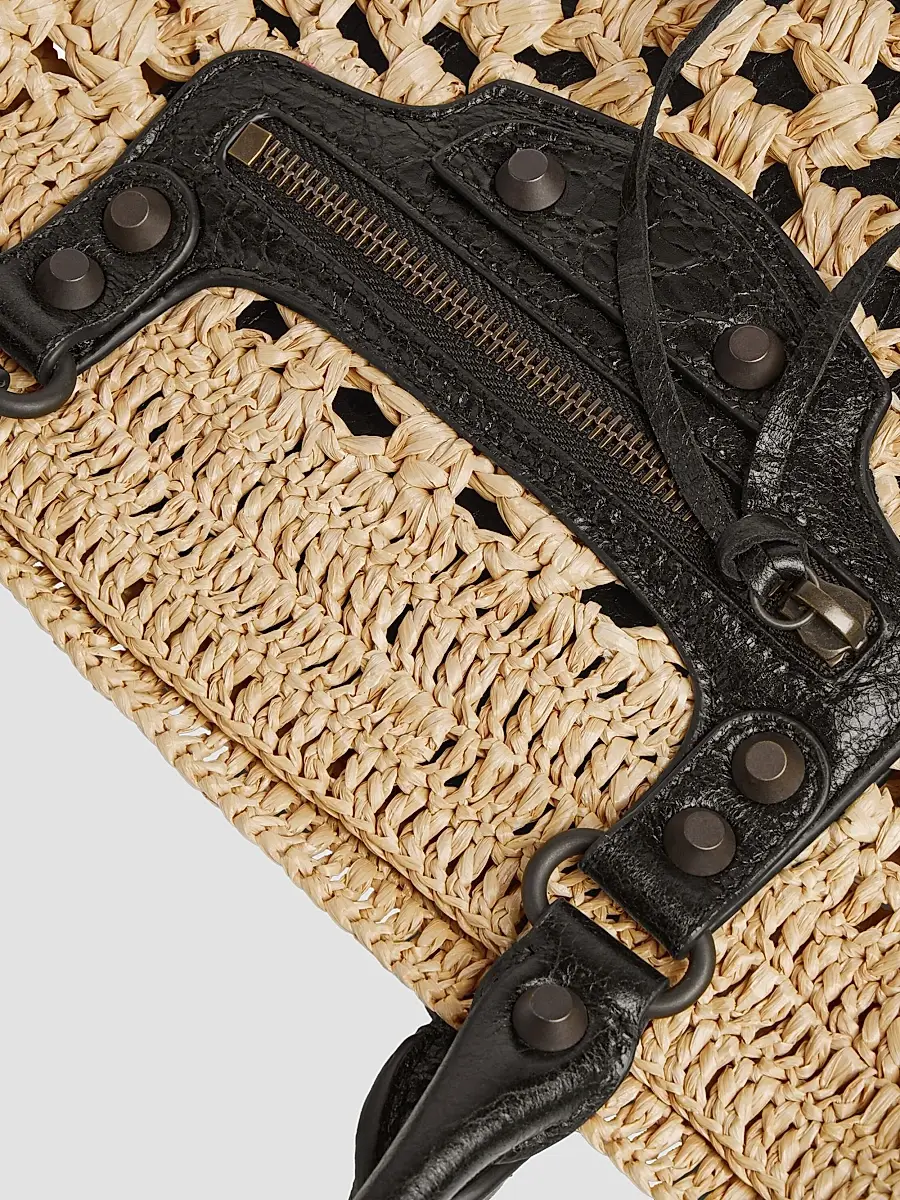 Balenciaga Women's Le City Basket Top Handle Bag | Thumbnail 8 Balenciaga Women's Le City Basket Top Handle Bag | Thumbnail 8