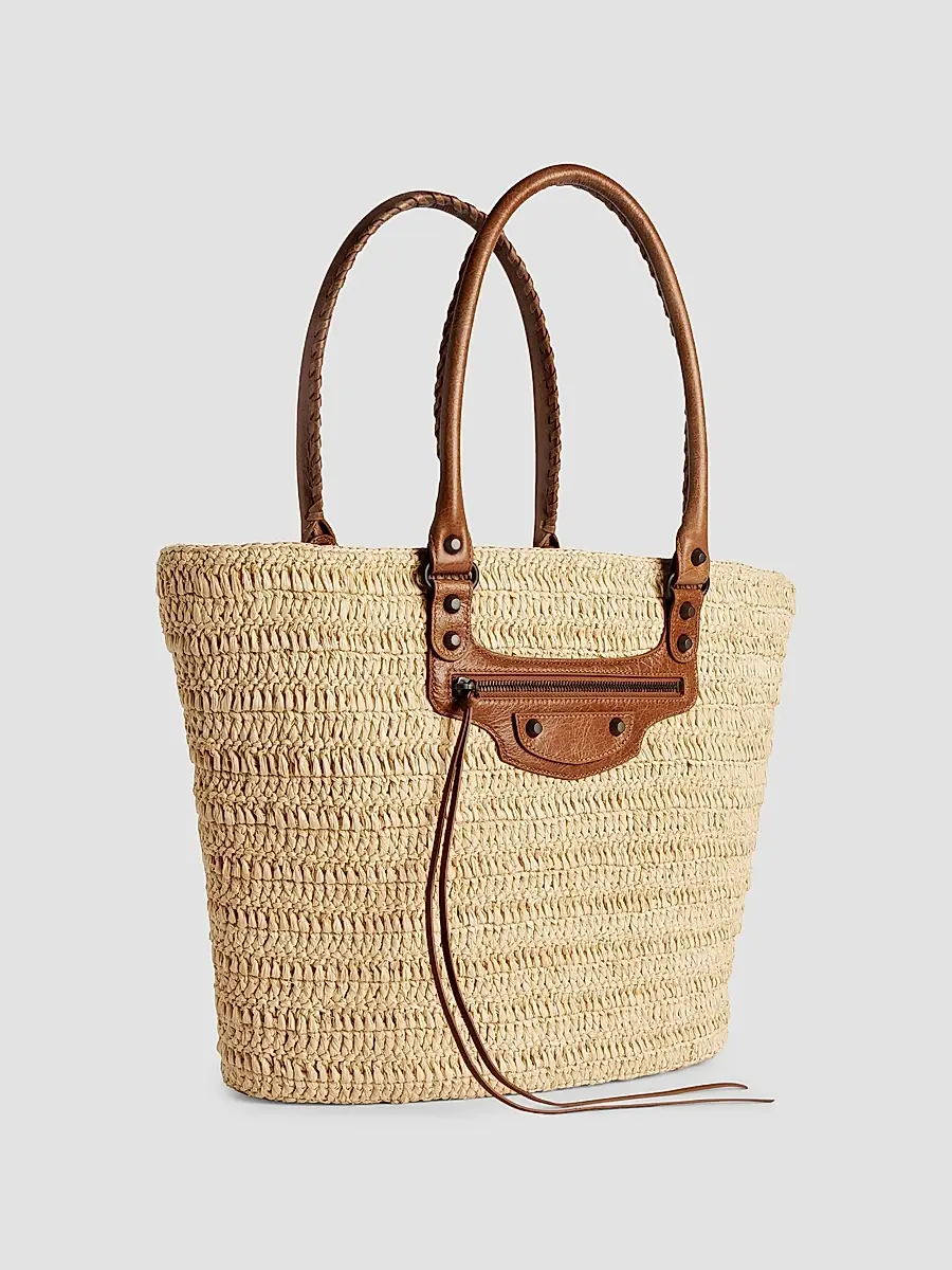 Balenciaga Women's Le City Medium Basket Tote Bag | Thumbnail 2 Balenciaga Women's Le City Medium Basket Tote Bag | Thumbnail 2