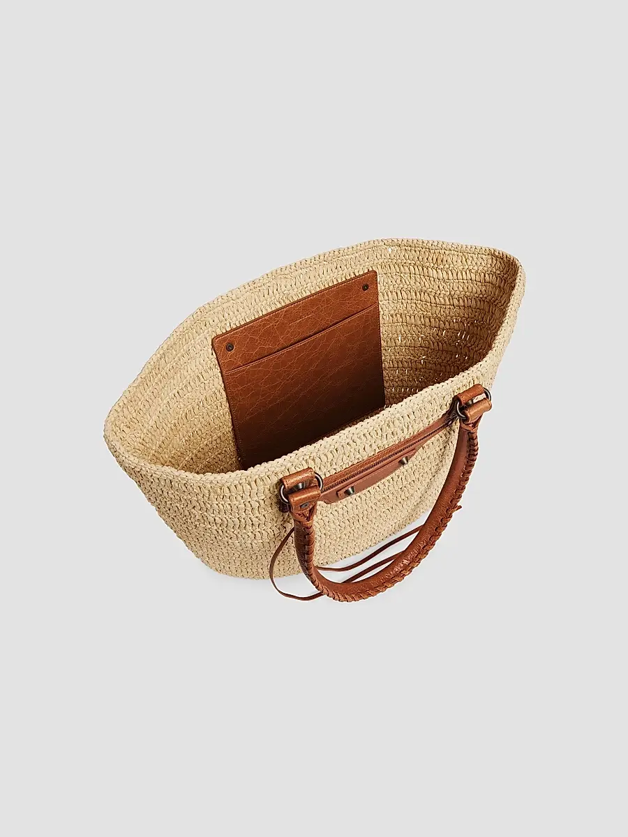Balenciaga Women's Le City Medium Basket Tote Bag | Thumbnail 4 Balenciaga Women's Le City Medium Basket Tote Bag | Thumbnail 4