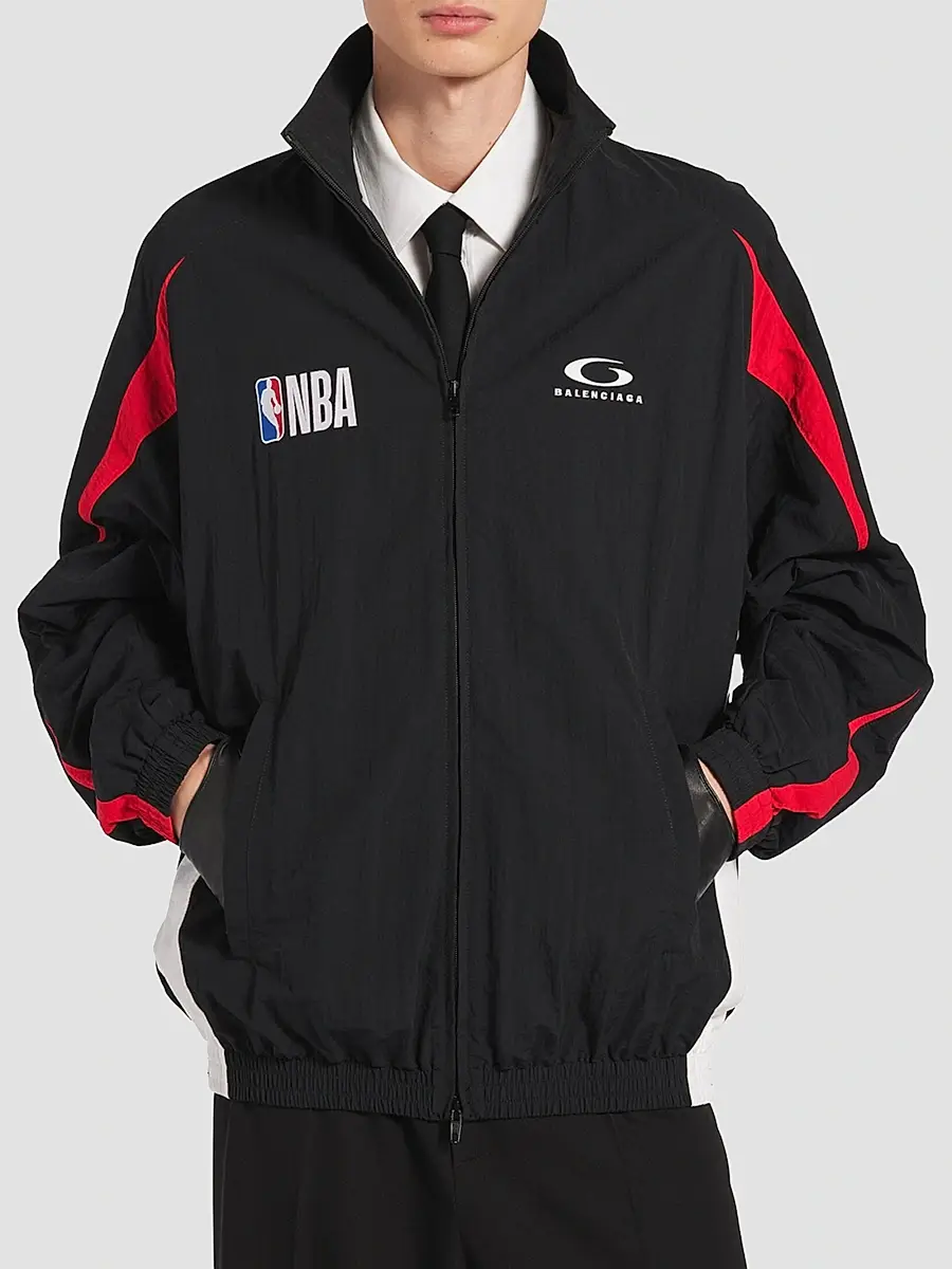 Balenciaga Men's x NBA Collaboration Tracksuit Jacket | Thumbnail 3 Balenciaga Men's x NBA Collaboration Tracksuit Jacket | Thumbnail 3