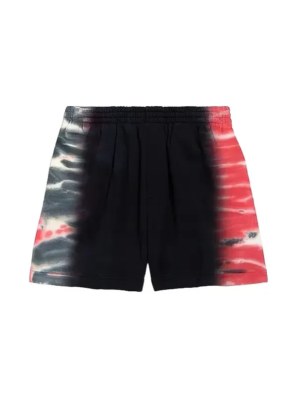 Balenciaga Men's Extreme Tie Dye Regular Fit Bermuda Shorts