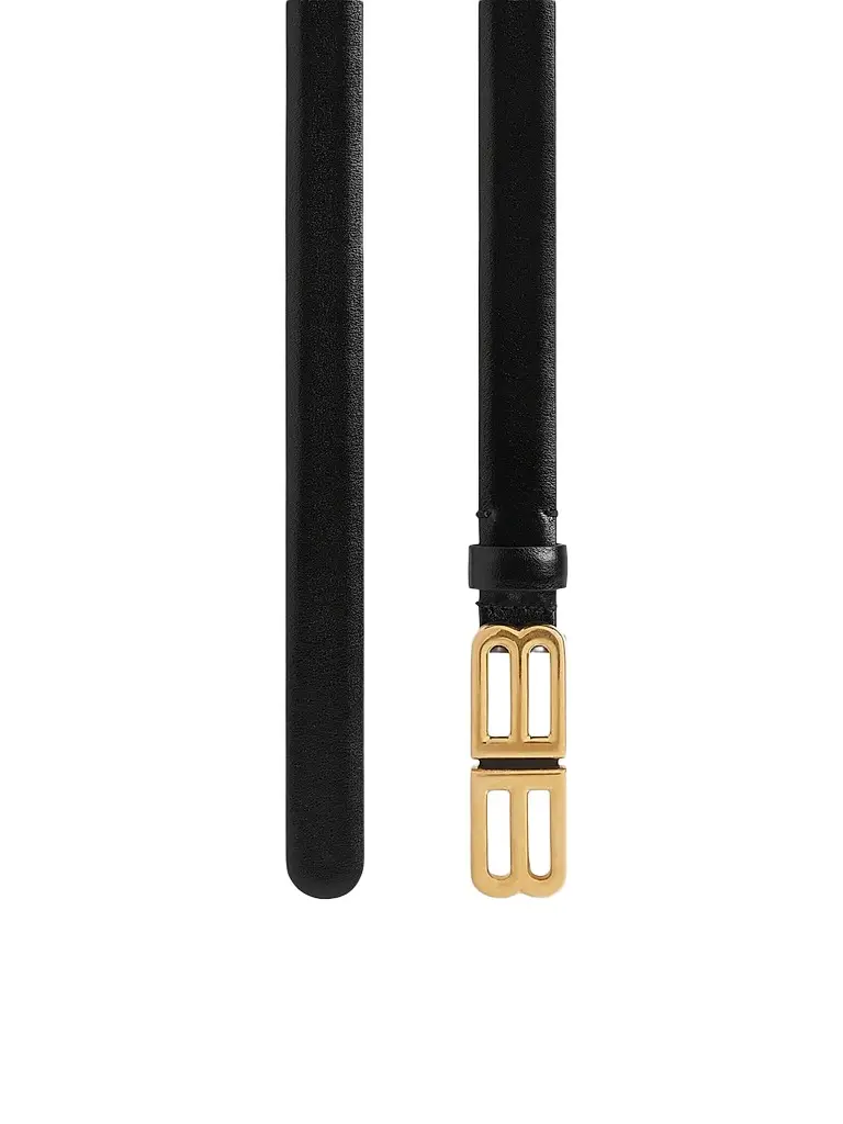 Balenciaga Women's Bolero BB Belt - Black - Size 32 | Image 1 Balenciaga Women's Bolero BB Belt - Black - Size 32 | Image 1