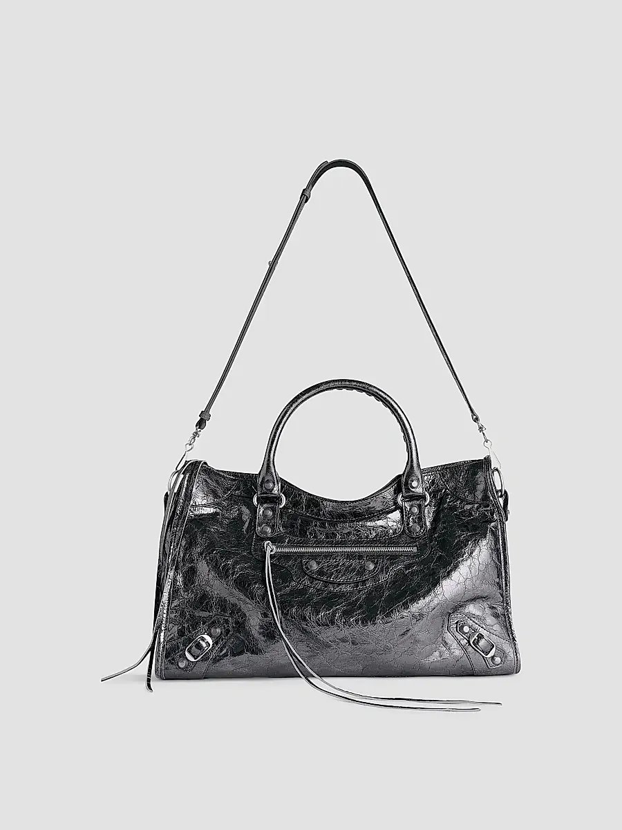 Balenciaga Women's Le City Bag Medium Tote Bag | Thumbnail 5 Balenciaga Women's Le City Bag Medium Tote Bag | Thumbnail 5