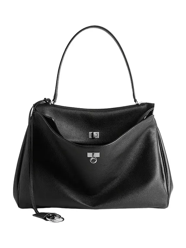 Balenciaga Women's Rodeo Grained Calfskin Top Handle Bag