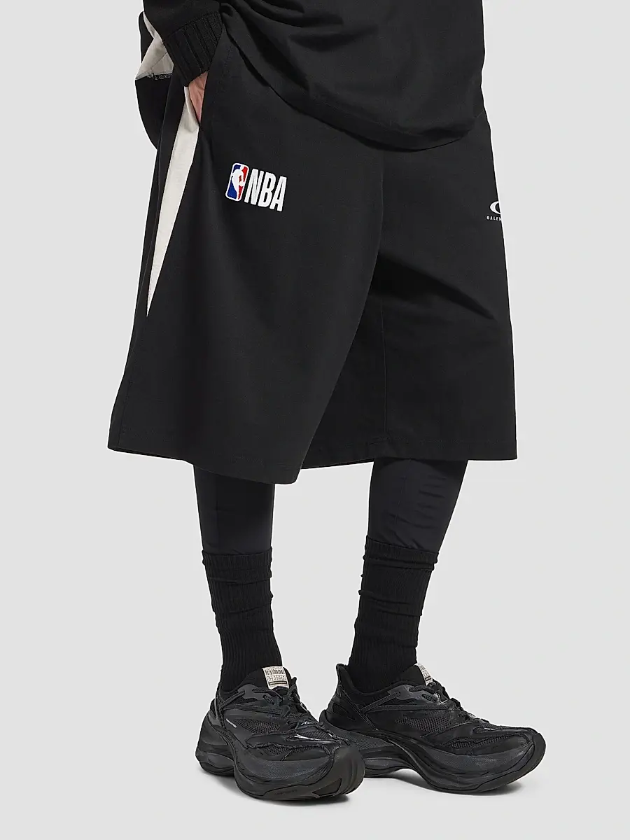 Balenciaga Men's x NBA Collaboration Tracksuit Shorts | Thumbnail 3 Balenciaga Men's x NBA Collaboration Tracksuit Shorts | Thumbnail 3