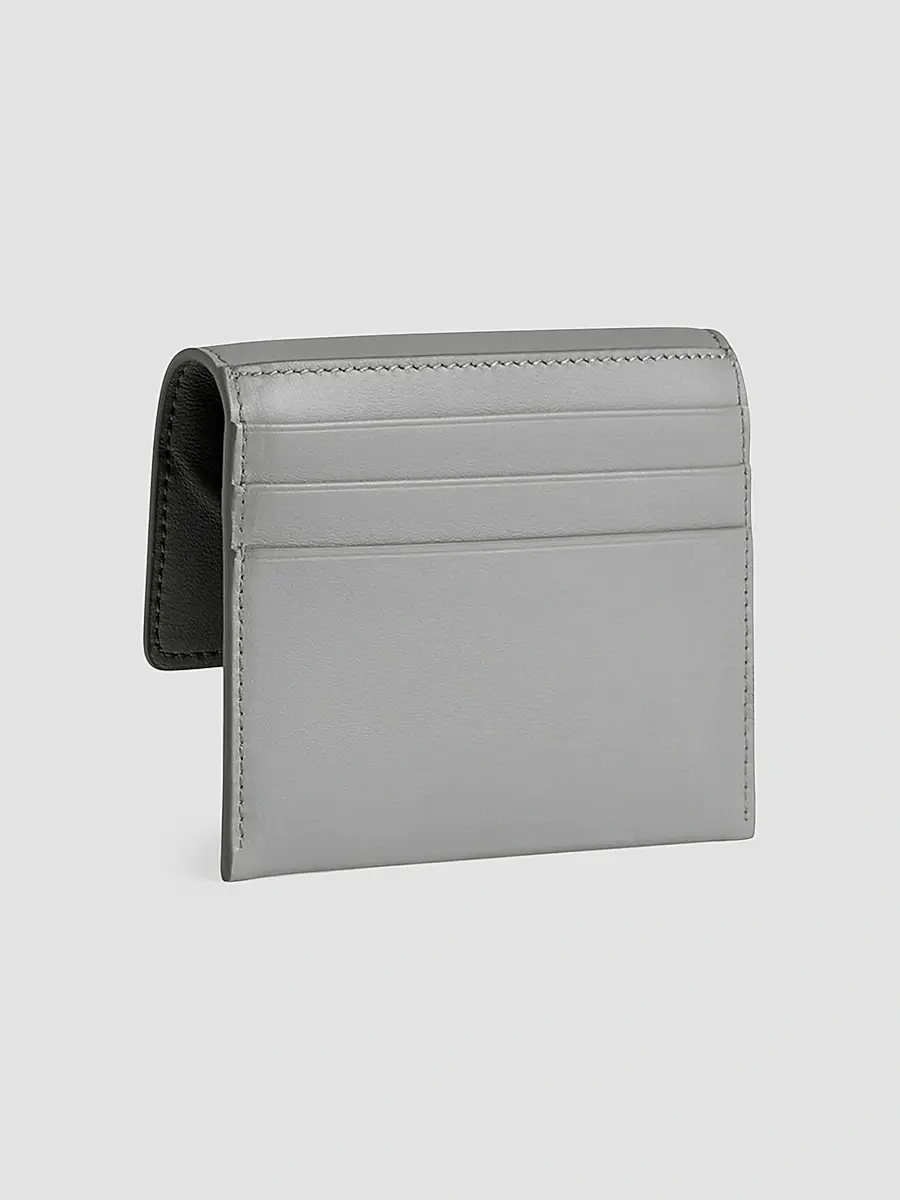 Balenciaga Women's Rodeo Card Holder with Flap - Cloud Grey | Thumbnail 2