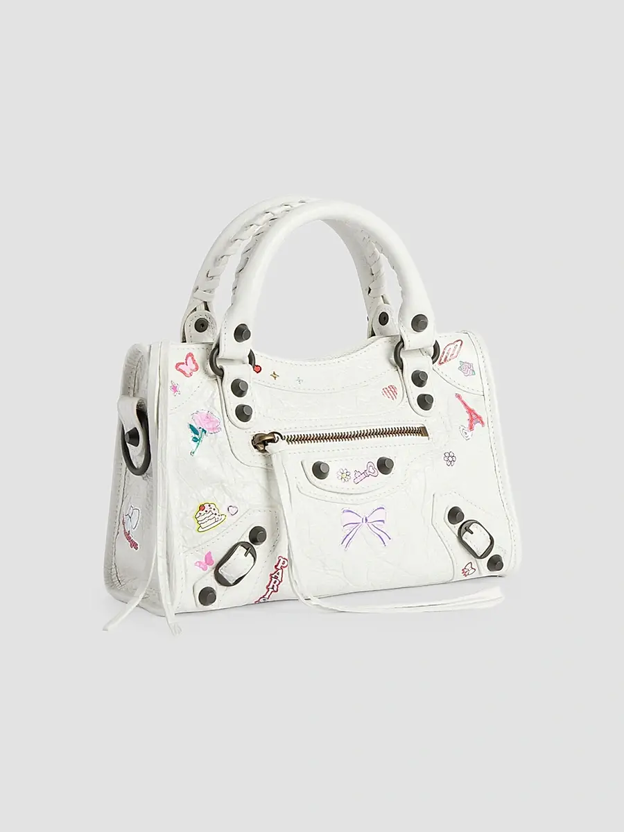 Balenciaga Women's Le City Mini Top Handle Bag | Thumbnail 2 Balenciaga Women's Le City Mini Top Handle Bag | Thumbnail 2