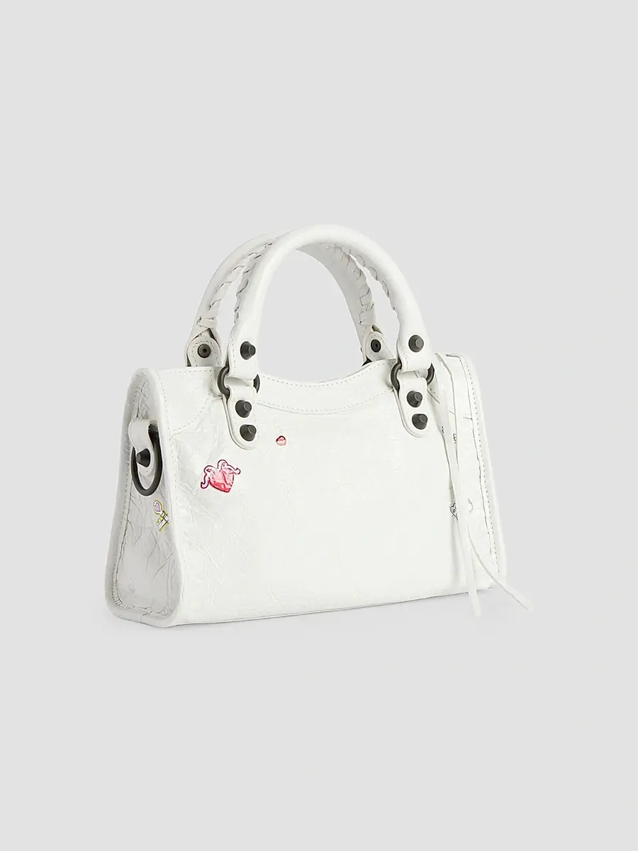 Balenciaga Women's Le City Mini Top Handle Bag | Thumbnail 3 Balenciaga Women's Le City Mini Top Handle Bag | Thumbnail 3