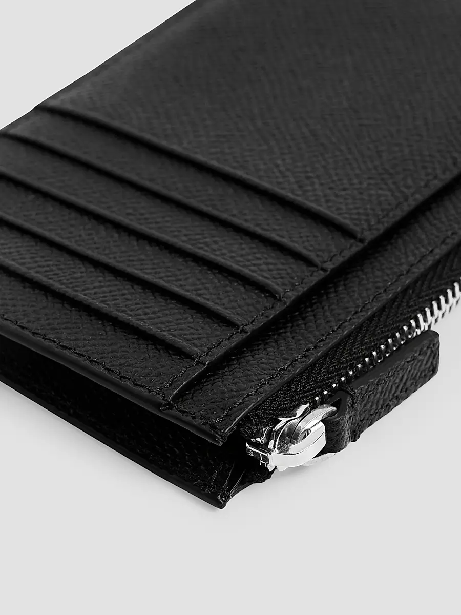Balenciaga Men's Passport Long Coin and Card Holder - Black | Thumbnail 4 Balenciaga Men's Passport Long Coin and Card Holder - Black | Thumbnail 4