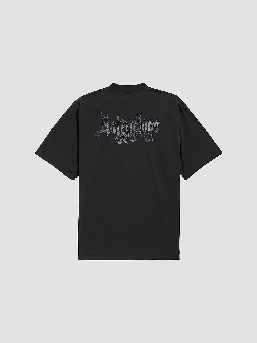 Balenciaga Men's Sketchy Medium Fit T-Shirt | Thumbnail 2 Balenciaga Men's Sketchy Medium Fit T-Shirt | Thumbnail 2