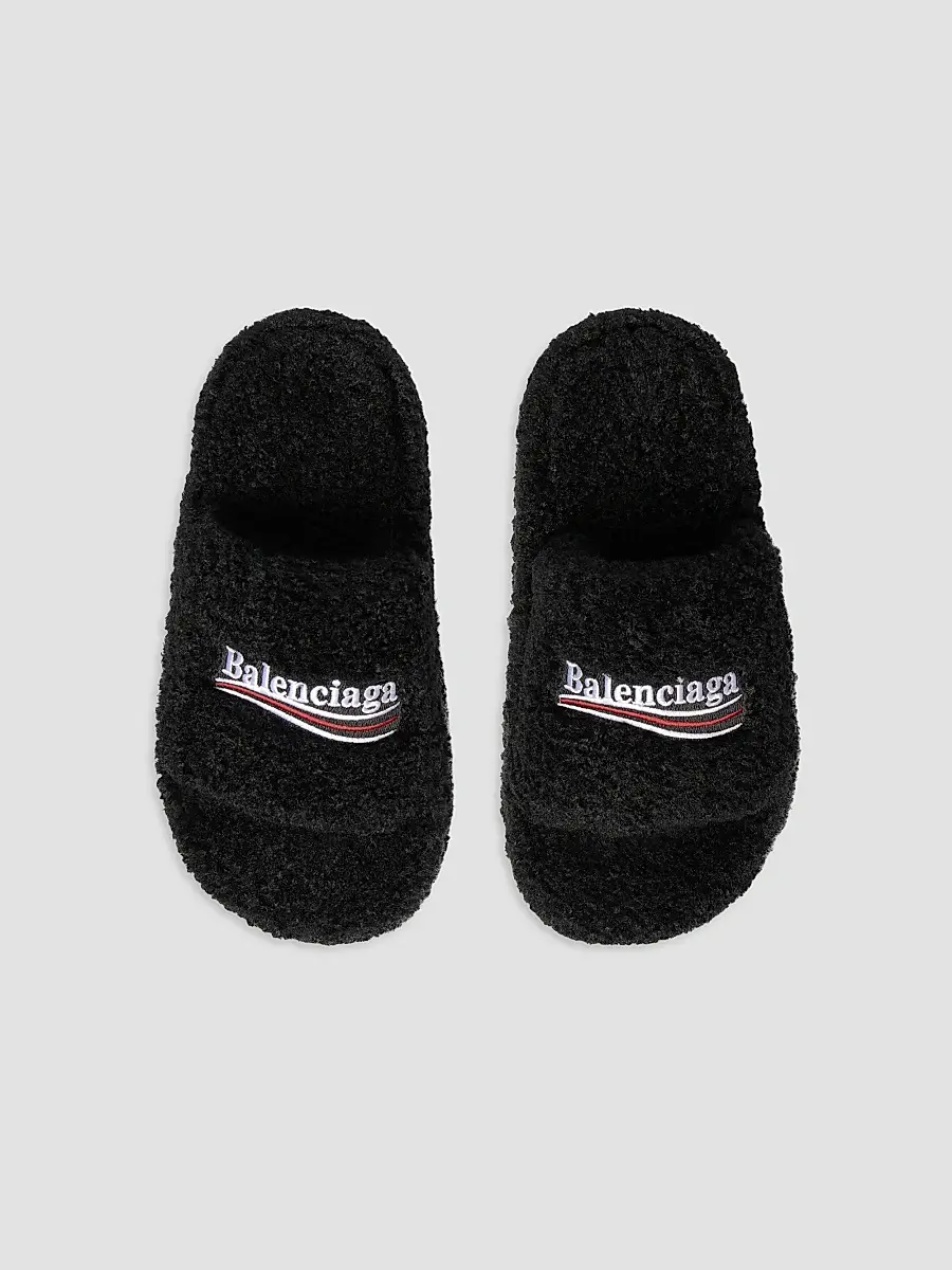 Balenciaga Women's Furry Platform Sandals | Thumbnail 6 Balenciaga Women's Furry Platform Sandals | Thumbnail 6