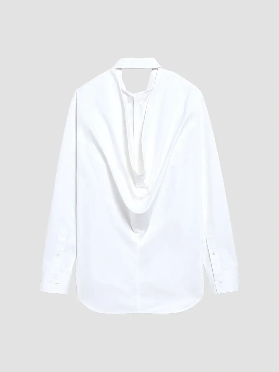 Balenciaga Women's Draped Back Shirt | Thumbnail 2 Balenciaga Women's Draped Back Shirt | Thumbnail 2
