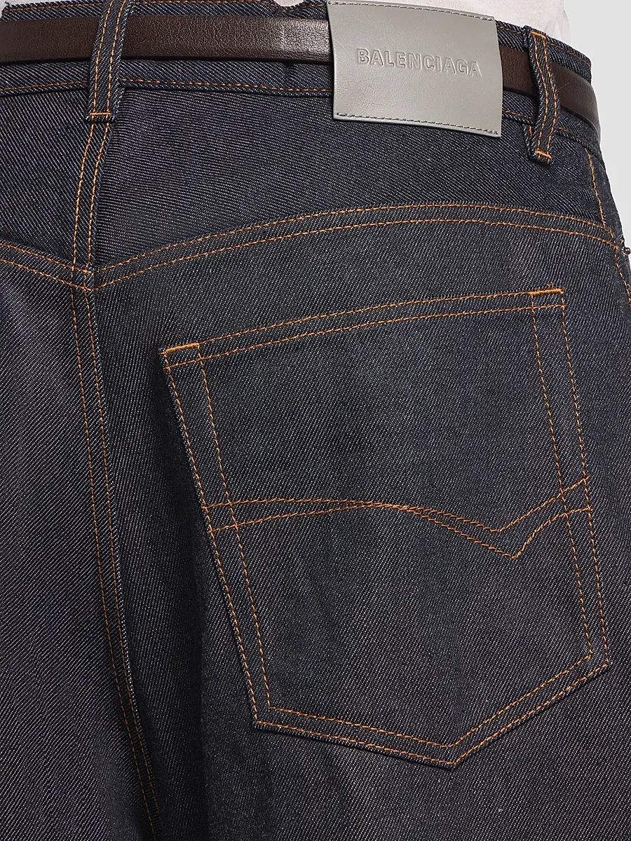 Balenciaga Men's Curved Jeans | Thumbnail 5
