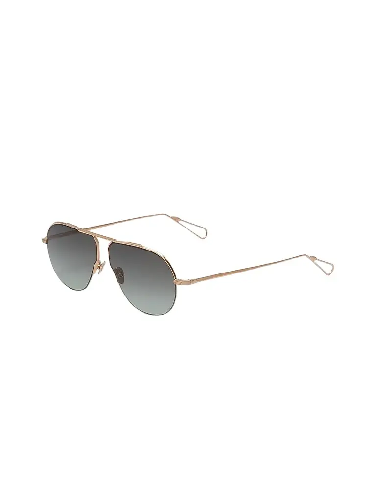 AHLEM Men's Laplace 60MM Aviator Sunglasses - Peony Gold | Image 1 AHLEM Men's Laplace 60MM Aviator Sunglasses - Peony Gold | Image 1