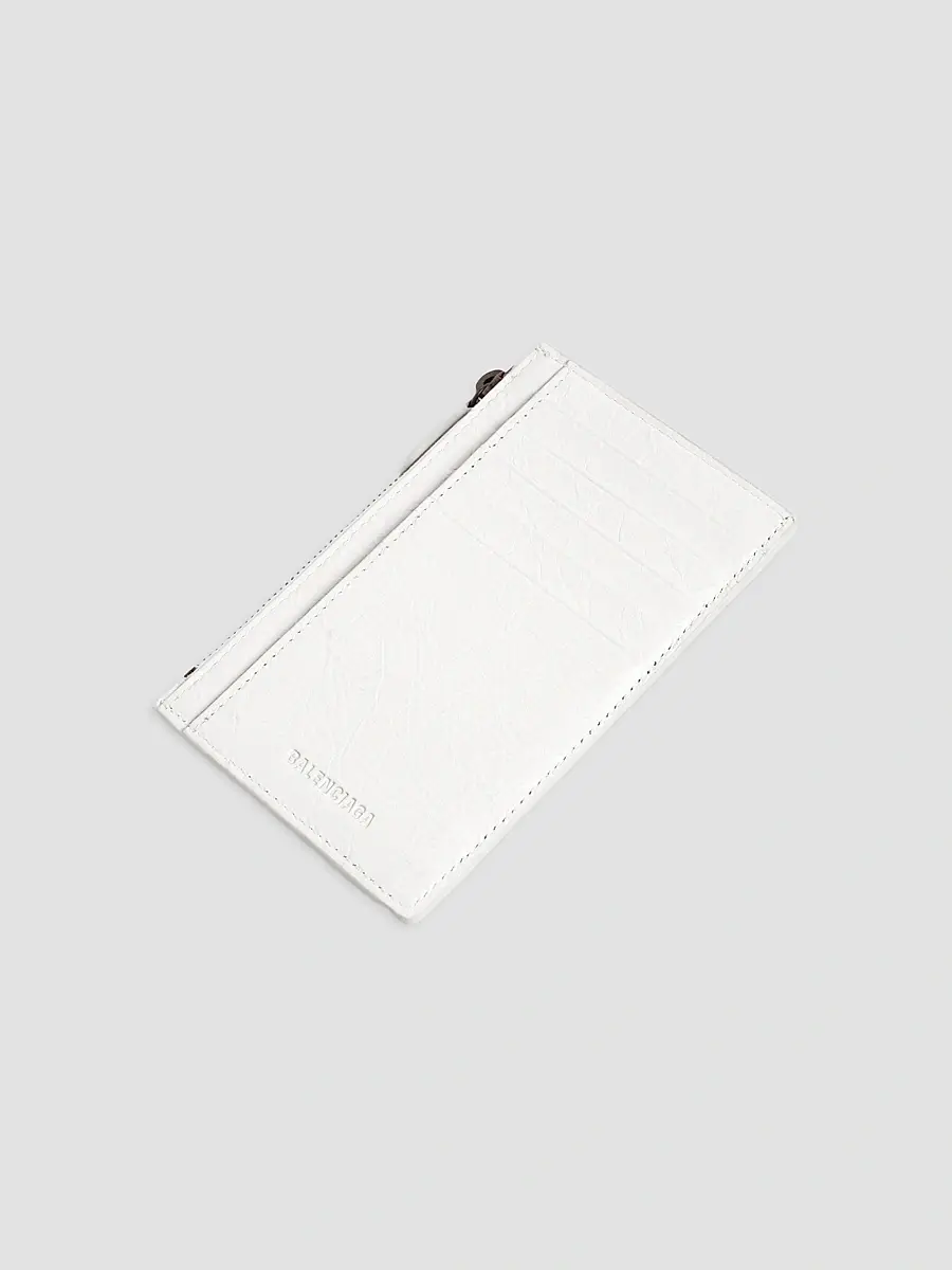 Balenciaga Women's Le City Long Coin and Card Holder - Optic White | Thumbnail 4 Balenciaga Women's Le City Long Coin and Card Holder - Optic White | Thumbnail 4