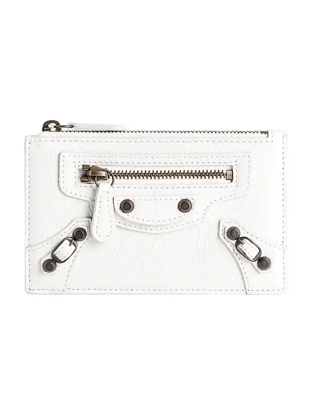 Women's Le City Long Coin and Card Holder - Optic White