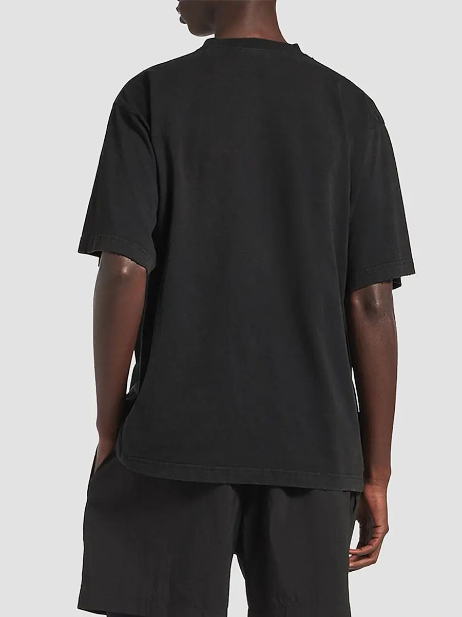 Balenciaga Men's The Address Medium Fit T-Shirt | Thumbnail 4
