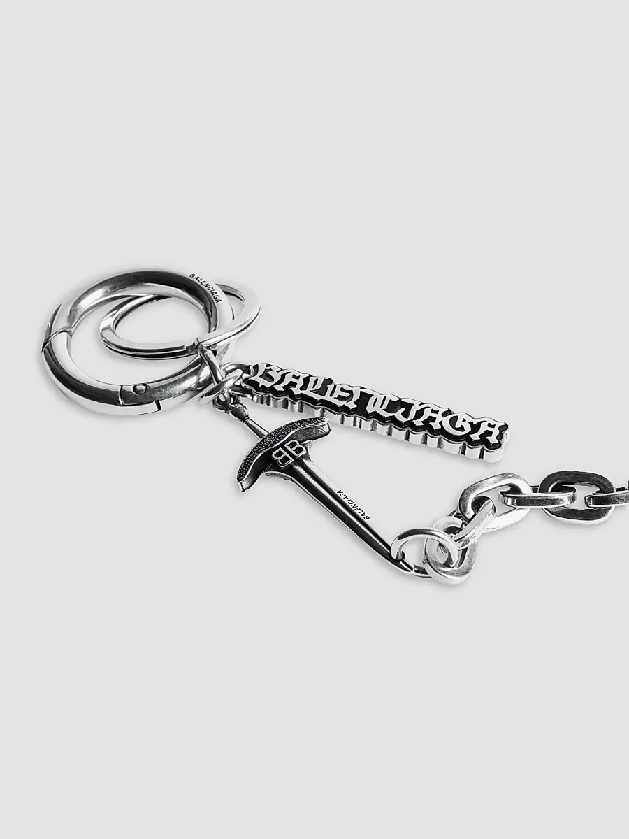 Balenciaga Men's Goth Keychain | Thumbnail 2 Balenciaga Men's Goth Keychain | Thumbnail 2