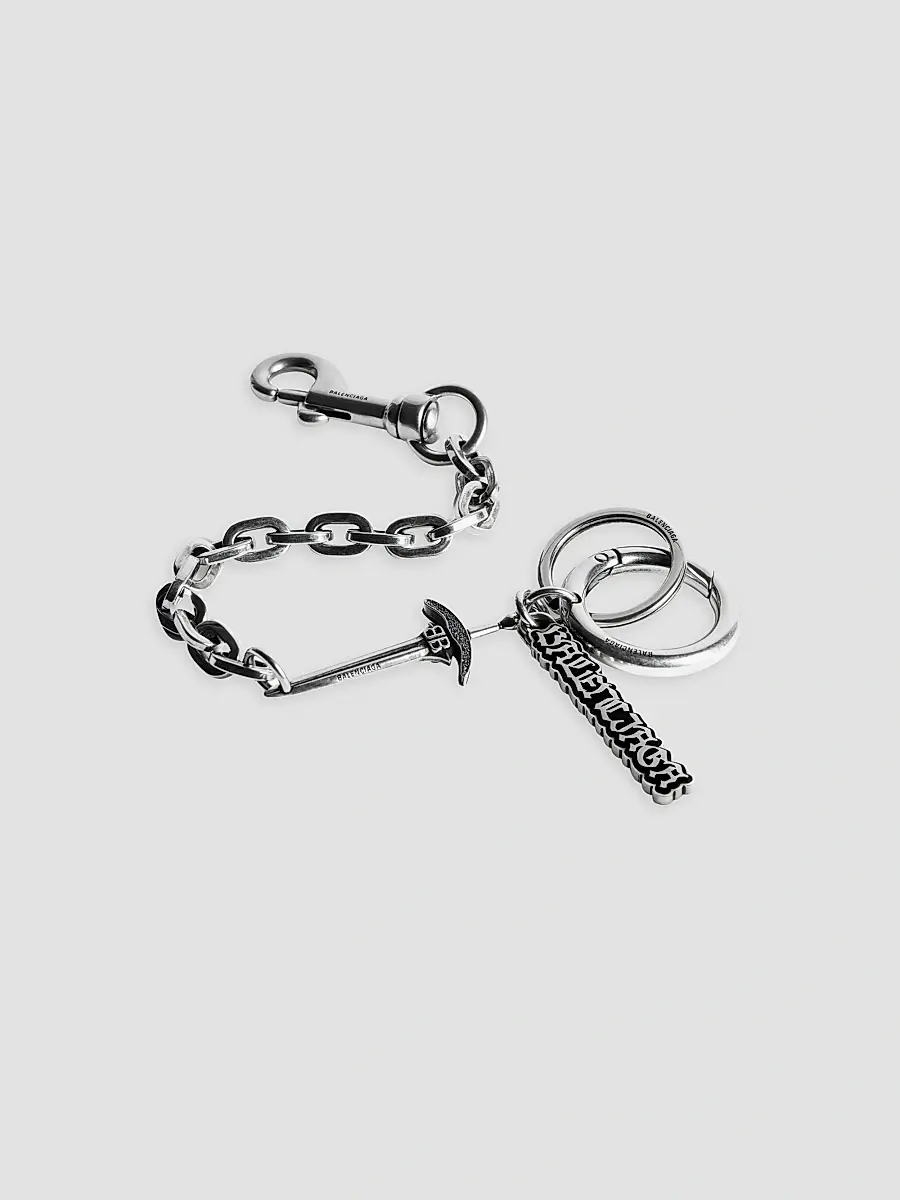 Balenciaga Men's Goth Keychain | Thumbnail 3 Balenciaga Men's Goth Keychain | Thumbnail 3